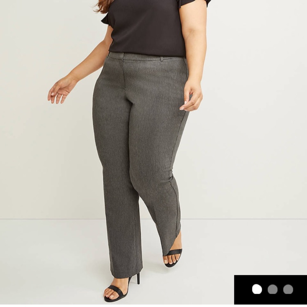 Gray Lane Bryant Curvy fit dress pants - size 18R